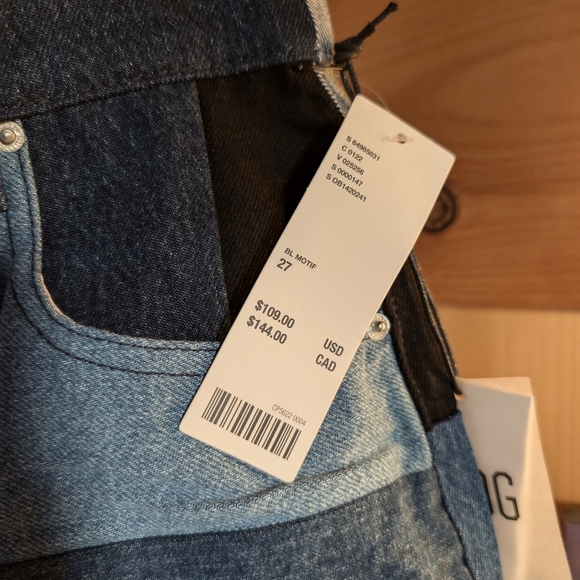NEW BDG High Rise Baggy Patchwork Jeans - Picture 3 of 5
